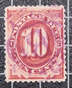 Scott J26 - 10 Cents Postage Due - Used - Nice Stamp - SCV - $30.00 - Picture 1 of 1