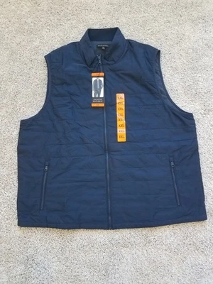 New with Tags-Banana Republic Men’s Full Zip Quilted Vest Navy blue-2XL - Image 1 of 3