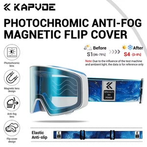 Gafas KAPVOE fotocromáticas resistentes a arañazos unisex precio de venta sugerido por el fabricante 120 USD con FUNDA RÍGIDA - Imagen 1 de 7