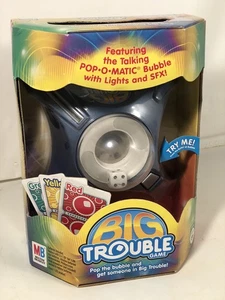Big Trouble Spiel Leuchtendes Sprechendes Pop-O-Matic Milton Bradley Spiel NEU - Bild 1 von 9