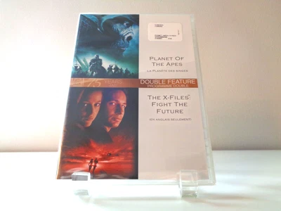 Planet of the Apes/The X-Files Fight the Future Double Feature DVD 2-Disc NEW! - Image 1 of 3