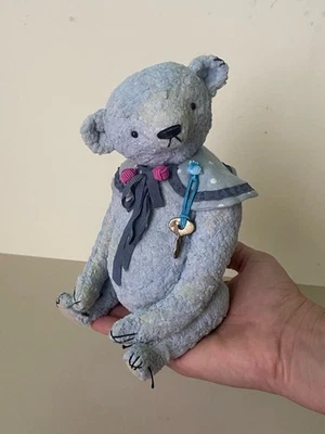 Teddy Bär Künstlerteddy Teddy Mohair Plusch 100%Handmade  - Bild 1 von 4