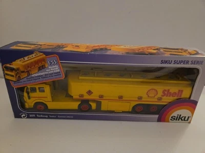Siku 3511 Mercedes Tankzug Shell Tanker amarillo 1:55. pb79 Foto 1 de 4