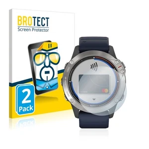 2x Screen Protector for Garmin quatix 6 Clear Protection Film - Zdjęcie 1 z 7