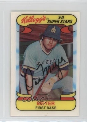 1978 Kellogg's 3-D Super Stars Dan Meyer #12 - Image 1 of 2