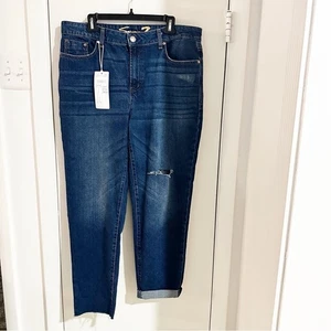 Seven7 Jeans The Marilyn Relaxed Boyfriend Size 12 - Picture 1 of 9