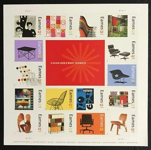 US 2008 SC#4333 CHARLES & RAY EAMES, DESIGNERS POSTAGE STAMP MNH - Picture 1 of 1