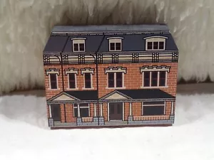 Tiffin Ohio Historic Trust Holzbaukasten 1990 Gramm Brown House um 1874 - Bild 1 von 3