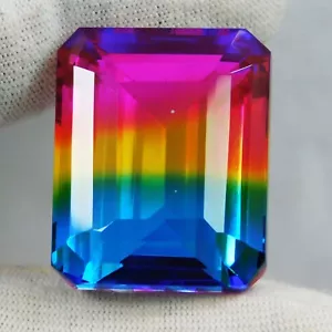 80.30 Ct Top Quality Natural Bi color Tourmaline Loose Gemstone From Afghanistan - Picture 1 of 5