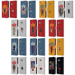 THE SUICIDE SQUAD 2021 CHARACTER POSTER LEATHER BOOK CASE FOR HTC PHONES 1