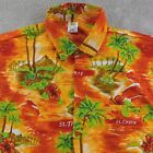 Rima Hawaiian Shirt Mens 2XL Button Pocket Virgin Islands St. Croix Cruise