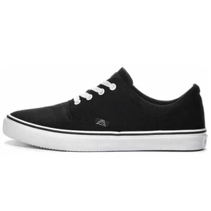 KAPPA NISIO SUEDE Zapatillas hombre Moda casual NEGRAS sport SKATE - Imagen 1 de 7