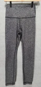 Leggings recortados cintura alta Lululemon talla 4 espiga B65 - Imagen 1 de 6