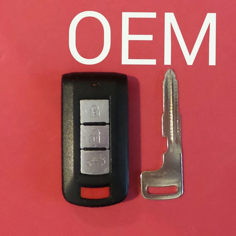 Unlocked OEM 2008 - 2016 Mitsubishi Lancer Smart Key 4B Trunk  OUC644M-KEY-N - Image 1 of 2