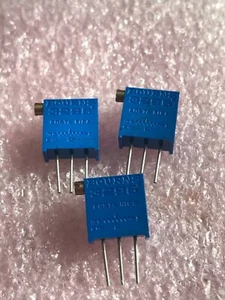 Res Cermet Trimmer 20K 3296X-1-203 by Bournes 3pcs £3.75 HU1732 - Picture 1 of 1