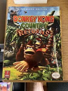 Nintendo Donkey Kong Country Returns Prima Games Game Guide 