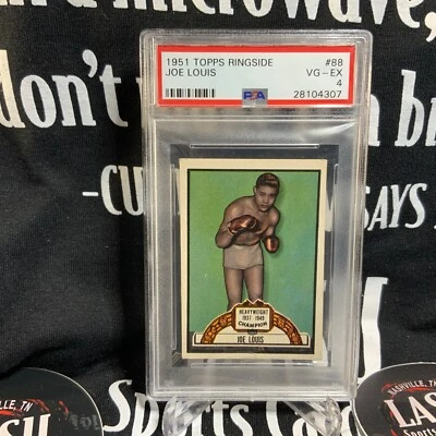 1951 TOPPS RINGSIDE BOXING #88 JOE LOUIS PSA 4! - Image 1 of 2