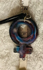 Collar de Joyería Mujer Género Hecho a Mano Multicolor Cielo Nocturno Regalo Arte Presente - Imagen 1 de 10