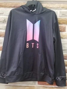 BTS - Love Yourself. Todos los miembros de la banda - Sudadera con capucha suéter negro talla M. - Imagen 1 de 7
