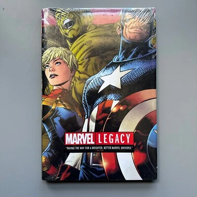 Marvel Legacy Capa Dura HC NOVA LACRADA Jason Aaron Ribic McNiven Avengers - Imagem 1 de 4