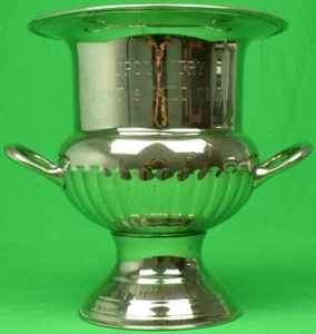 Silver Plate Upcountry Hunt & Polo Club Trophy - Picture 1 of 7