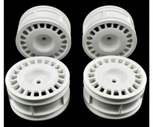 TAMIYA 1:10 LANCIA RALLYE DISH FELGEN 26MM "WEISS" 4 STCK 2mm OFFSET # 300051021 - Bild 1 von 1