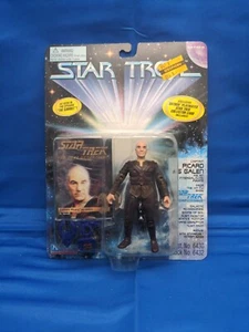 Star Trek TNG Playmates Captain Jean Luc PICARD als GALEN Figur + Skybox Karte - Bild 1 von 4