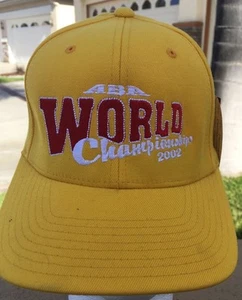 Vintage 2002 ABA WORLD Championship BMX Fitted S-M Hat - Picture 1 of 3