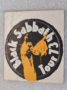 Black Sabbath 1973 Tour Silk Patch - Foto 1 di 11