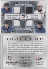 2011-12 ITG Heroes and Prospects Silver /80 Jonathan Huberdeau Nathan Beaulieu