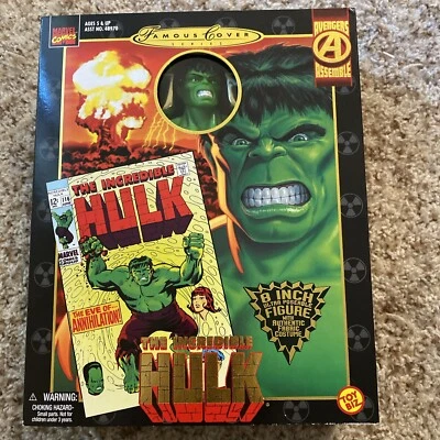 TOYBIZ MARVEL THE INCREÍBLE HULK 1998 FAMOSA PORTADA FIGURA DE ACCIÓN DE COLECCIÓN NUEVA Foto 1 de 4