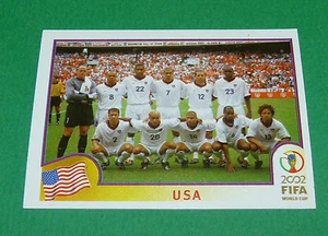 N°277 EQUIPE TEAM USA PANINI FOOTBALL JAPAN KOREA 2002 COUPE MONDE FIFA - Picture 1 of 1