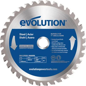 Evolution Baustahl Trennsägeblatt 180 mm 36 Z 20 mm - Bild 1 von 1