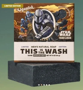 NEW SCENT!! 2 PACK Dr Squatch THIS IS THE WASH MANDALORIAN Limited Edition Bar! - Picture 1 of 7