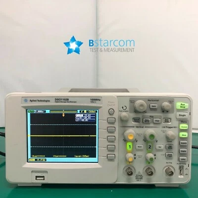 Agilent DSO1102B Oscilloscope, 100 MHz, 2 Analog Channels  - Image 1 of 4