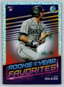 2022 Bowman Mojo #ROYF-7 Cal Raleigh Seattle Mariners - Picture 1 of 2