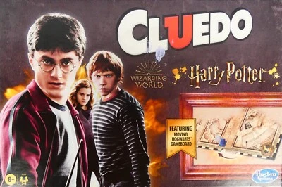 Cluedo Harry Potter Board Game with Moving Board Hasbro 2020 (8yrs+) ~ Complete - Image 1 of 4