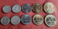 EAST TIMOR FULL SET 1 5 10 25 50 CENTAVOS 5 COINS INDONESIA UNC 2004 G382