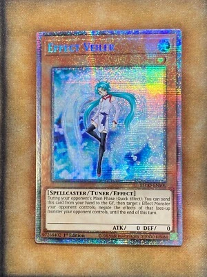 Yugioh Effect Veiler ETCO-EN100 Starlight Rare 1st Ed LP - Image 1 of 3