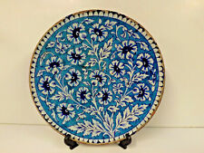 19th Century Multan/Sindh India/Pakistan Glazed Earthenware Plate/Dish