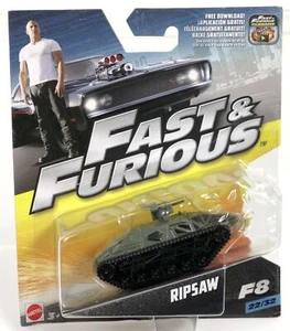 Hot Wheels Ripsaw Fast & Furious 8 Series - FCF57 22/32 NRFP Olive Green 1:55 - Picture 1 of 4