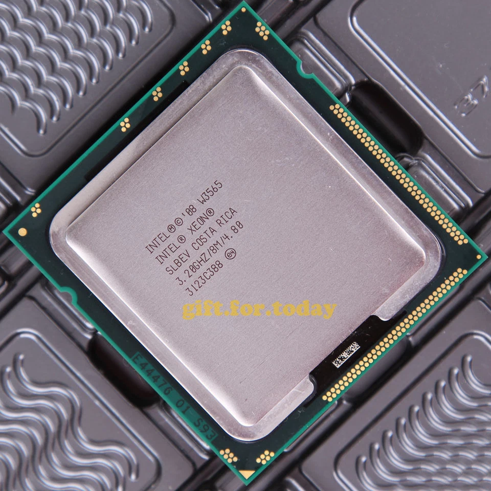 Original Intel Xeon W3565 3.2 GHz Quad-Core (AT80601002727AB) Processor CPU - Image 1 of 1