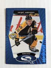 1998-99 Upper Deck UD Choice StarQuest Blue #SQ6 Sergei Samsonov