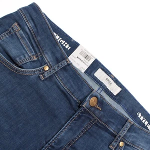 Pantalones de mezclilla Brax Hi-Flex ligeros nuevos con etiquetas talla 34 US Chuck en mezcla de algodón azul - Imagen 1 de 14