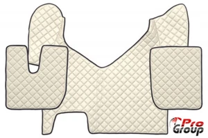 Tappetini Camion Per IVECO HI-WAY LHD Copertura Eco Pelle Automatico Beige - Imagen 1 de 1