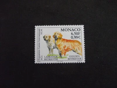 Exposición Canina Internacional Mónaco 2000, Montecarlo.    MNH. Foto 1 de 2