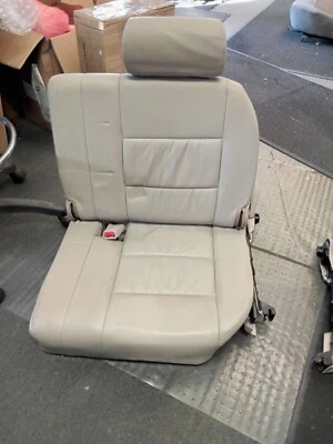 1998-2007 TOYOTA LAND CRUISER  LEXUS LX470 3rd Third Row Rear Seats Tan Leather - Imagem 1 de 3