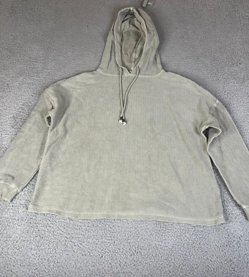 Carbon 2 钴连帽衫大号灰色绿色运动衫套衫罗纹毛衣 — 第 1/4 张图片