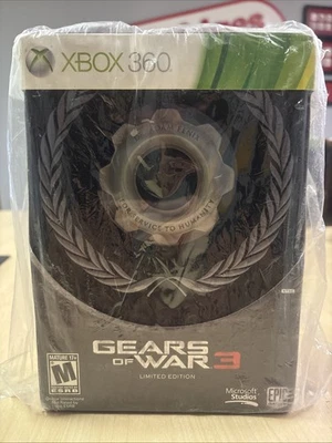 GEARS OF WAR 3 LIMITED EDITION - MICROSOFT XBOX 360 - BRANDNEU SEALED - Bild 1 von 4