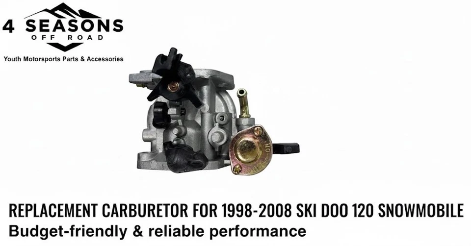 NEW 1998-2008 Ski Doo Mini Z 120 Carburetor Replaces Ski Doo Part # H16100ZH7U51 - Image 1 of 4